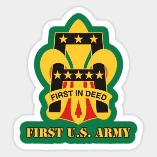 First U.S. Army Sticker